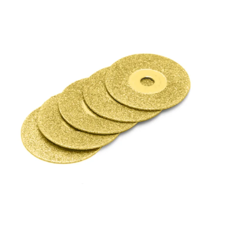 5pcs 40mm Diamond Grinding Wheel Rotary Circular Saw Blade Abrasive Diamond DiscMini Cutting Disc for Rotory Accessories