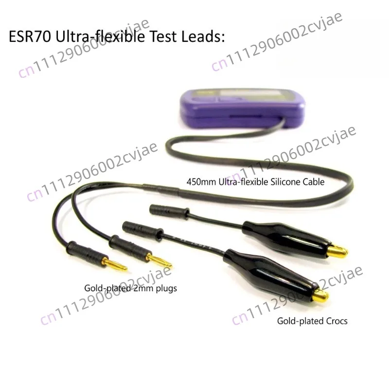 PEAK ELECTRONIC ESR70 ESR table, Atlas ESR +, 0-40ohm, 1uF-22000uF