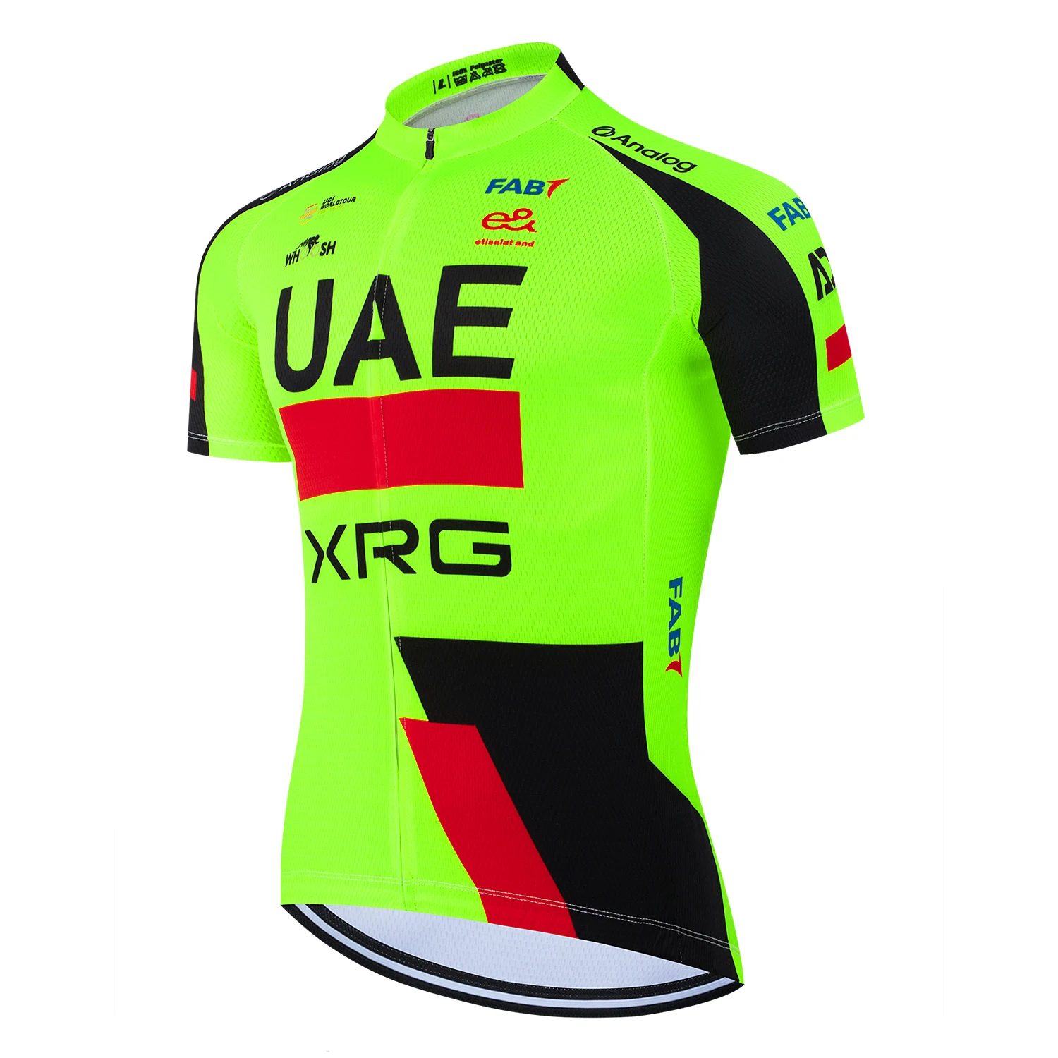 2026 UAE Summer Men's Short-sleeved Cycling Jersey Road Cycling Jersey Clothes Mountain Bike Sportswear With Three Pockets