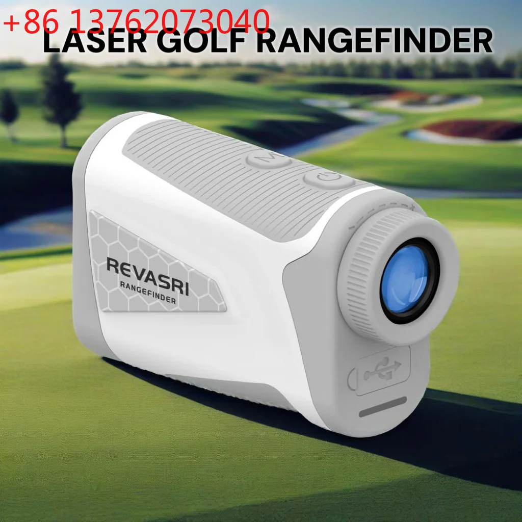 650/1090Yards MINI Golf Rangefinder 6X Laser Rangefinder with Slope Measurement Magnetic Strip Flag Locking Vibration for Golfer