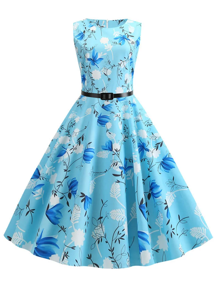 Amazon Vestidos Vintage Mujer Fiesta Vestidos De Verano Para Mujer