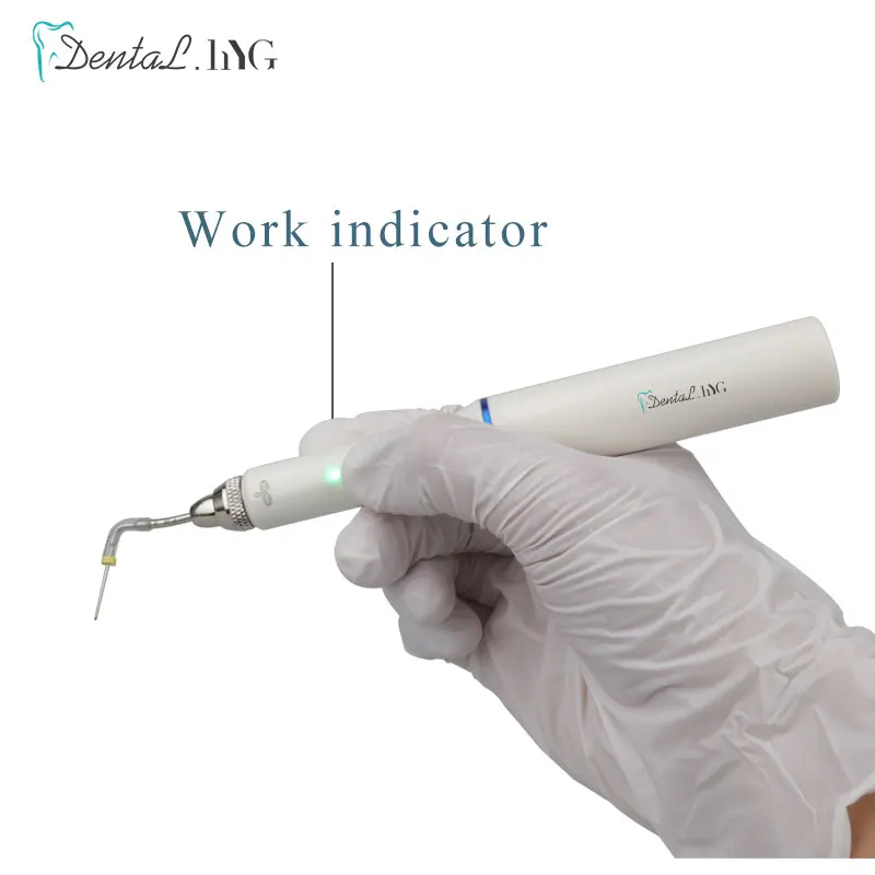 Dental Cordless Wireless Gutta Percha Obturation System Endo Heated Pen 2Tips Wireless for Root Canal Filling Obturation filling