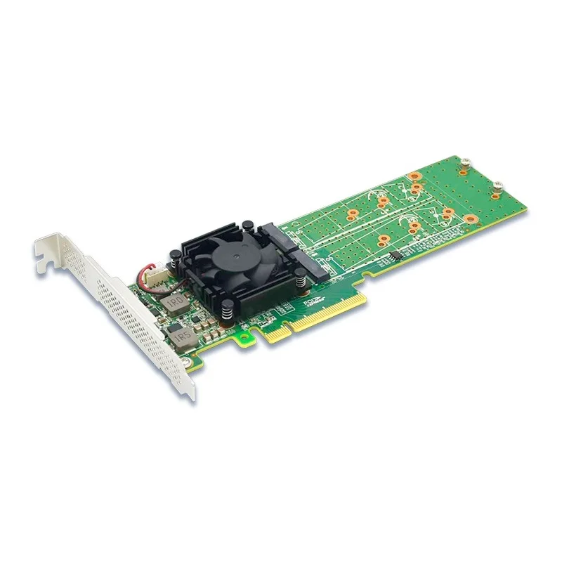M.2 NVMe 카드 PCIe3.0 X8 - 4포트 M.2 NVMe SSD 어댑터 카드 최대 크기 22110mm PLX 8747