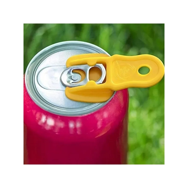 6pcs Polychromatic Dustproof And Insect Proof Handheld Can Opener For Beer And Soda - Simple And Easy To Use  wine opener