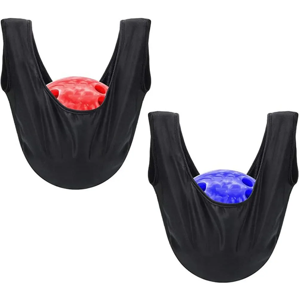 Bowling Ball Wiping-Bag Microfiber Polished Bowling Towel Bowling Storage Bag Carrier Bag Wiping Cloth Bowling Accessory