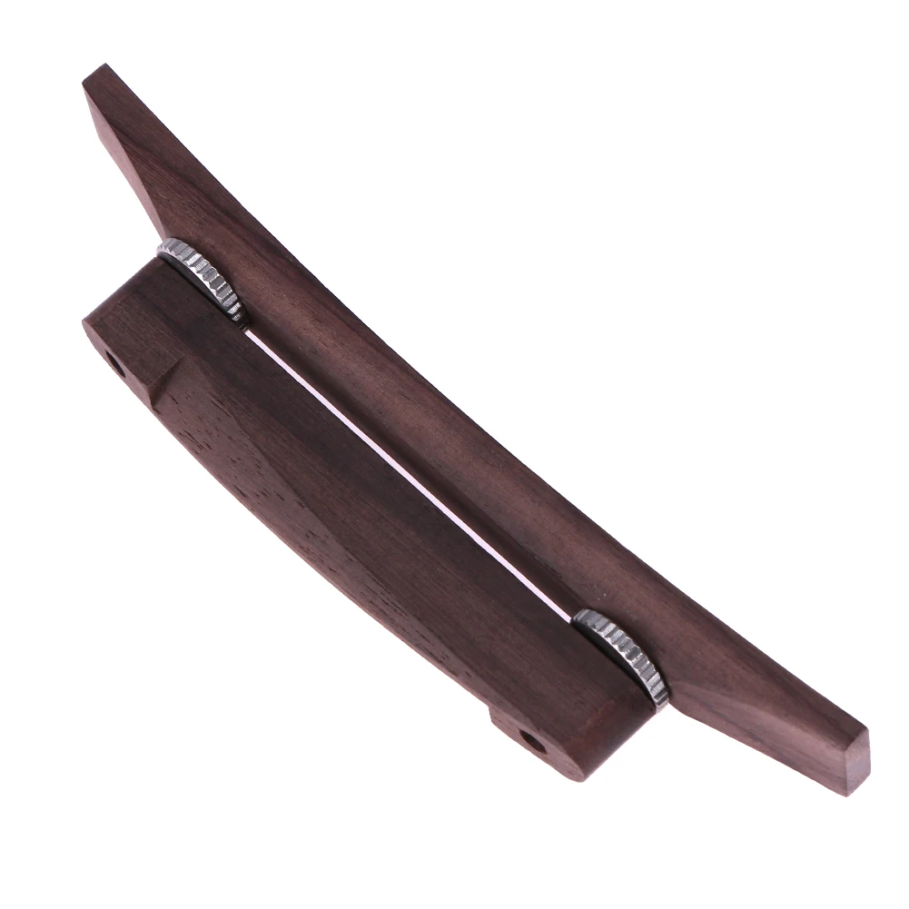 Guitarra de Jazz Archtop de 6 cuerdas, puente flotante ajustable de palisandro para instrumentos musicales de cuerda, piezas de guitarra