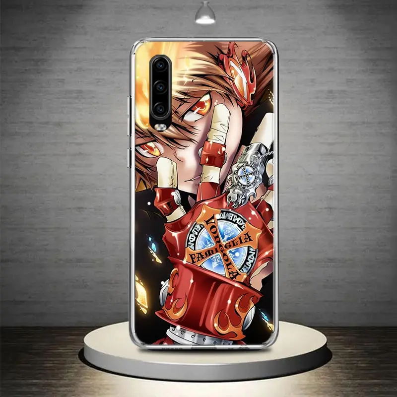 Katekyo Hitman Reborn Phone Case Cover for Huawei P30 P40 P20 P10 Lite Mate 20 10 Pro Y5 Y6 Y7 Y9 P Smart Z 2019 Coque Funda