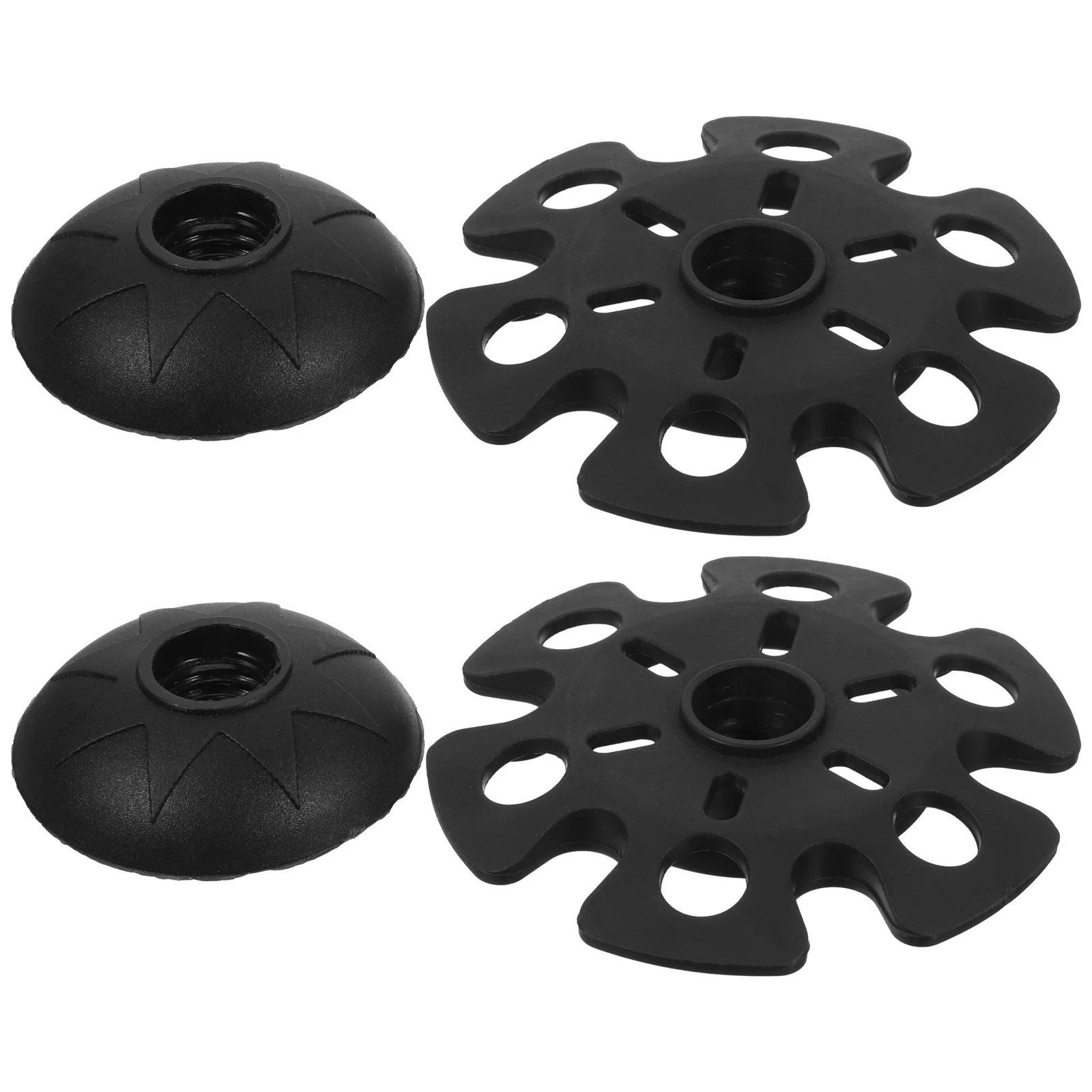 

4Pcs Durable Trekking Pole Tips Mud Snowflake Pads Outdoor Hiking Accessories Climbing Pole Replacement Covers