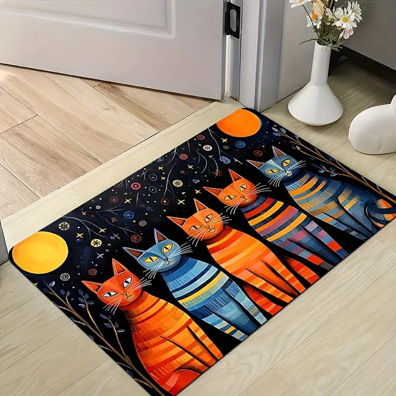 1Pc Abstract Cat Ma…