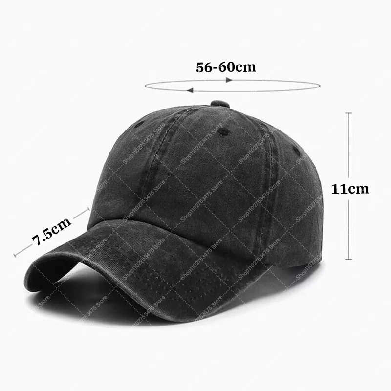 Adult Vintage Washed Hat Summer Casual Accessories Anime Star Wars Fashion Baseball Cap Women Men Cute Sunbonnet Birthday Gifts - view 6