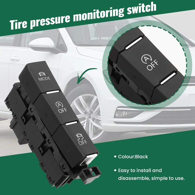 Car ESP OFF Button Start Stop Mode Driving Pattern OPS Parking Assist Model Switch For VW Golf 7 MK7 5GG927137E