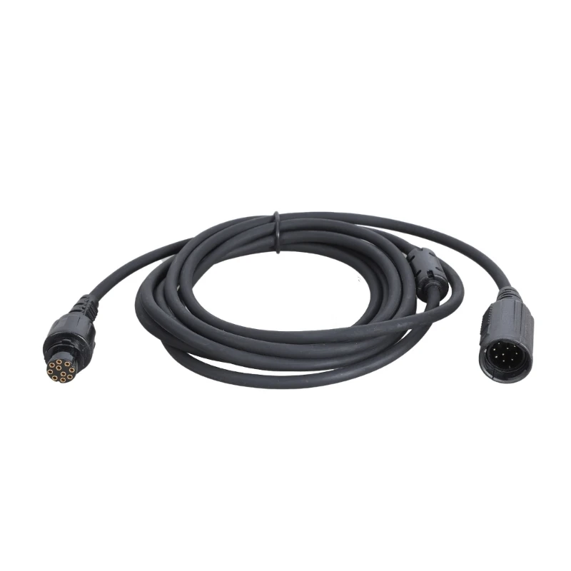  300cm Long 12 Pin Male to Female Handheld Microphone Extension Cable Suitable for Hytera MD780 MD650 RD980 Radio Models