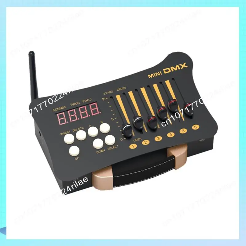 A17Z Mini Portable DMX 512 Controller Stage Lighting Controller Moving Moving  Light Controller Dimming Console