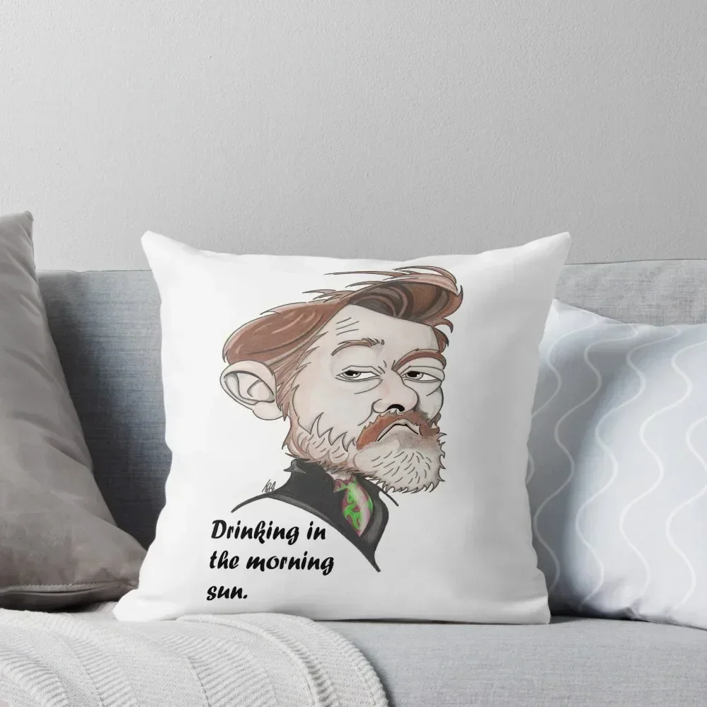 

Guy Garvey caricature Throw Pillow pillow pillowcase Luxury Sofa Cushions anime girl pillow