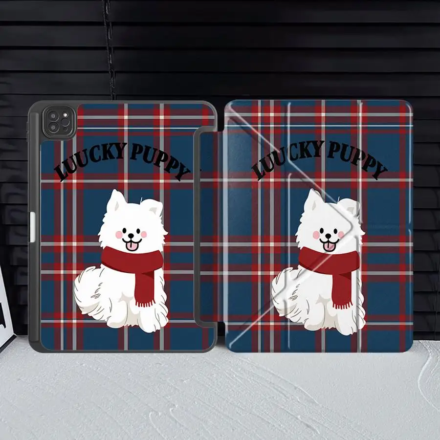 Funda Protectora para Tablet iPad Pro 2025 Air 4 5 M3 M2 M4 11 pulgadas Mini 6 7 Pro 11.ª 10.ª 9.ª 8.ª 7.ª 12.9 pulgadas Lucky Puppy