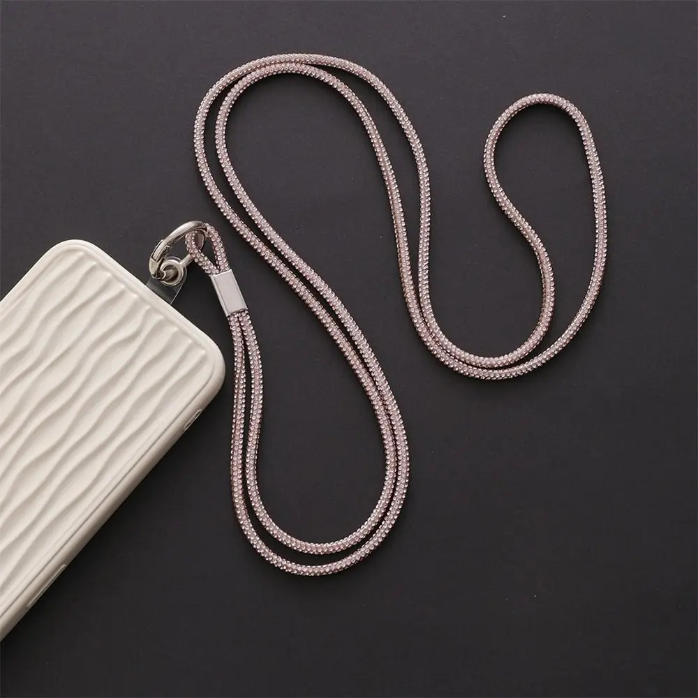 Anti-lost Lanyard Rhinestone Neck Hanging Strap Phone Wrist Straps Phone Neck Strap Cellphone Hanging Rope Phone Lanyard - Image 4