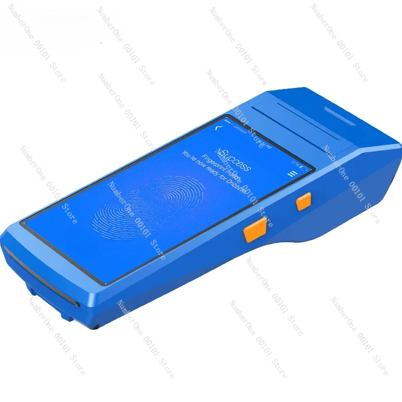 

Ручная торцевая точка Android UHF NFC, портативное распознавание идентификационной карты, портативное измерение температуры, сканирование штрих-кода