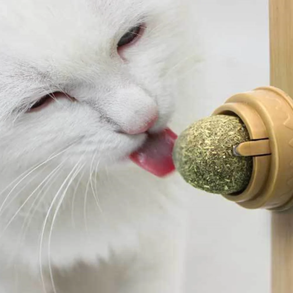 Edible Catnip Sugar Cat Nutrition Cream Licking Solid Candy Kittens Snack Energy Grass Teeth Grinding Stick Pet Snacks Hairball