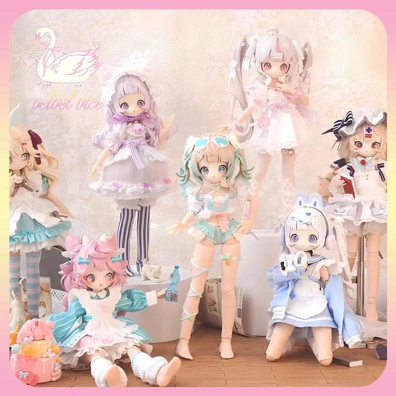 

Оригинальная серия Onemore Sugary Girls Bjd, слепая коробка, экшн-фигурка, 8 очков, коллекция Mjd, куклы, орнамент, подарок для девочки