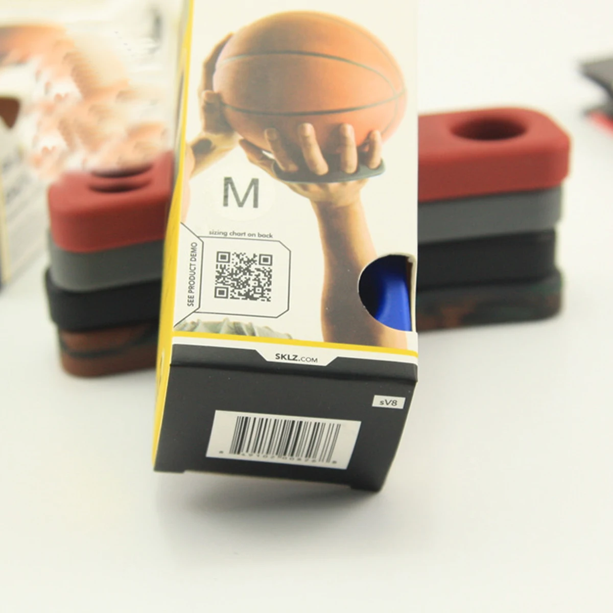 Basketball-Schusstrainer für Erwachsene, Männer und Jugendliche, Silikon-Schusskorrektur zur Verbesserung der Schusshaltung, Ballkontrolle – Detail 3