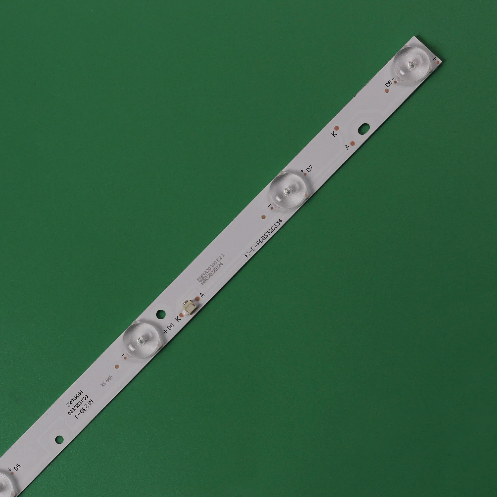 Striscia di retroilluminazione a LED 8 lampade ZDJK315D08-ZC14F-04 OY315D08-ZC14F-02 IC-C-PDBS32D334 303JK315034 per TCL LE32D51A L32W3212 LE32D31S