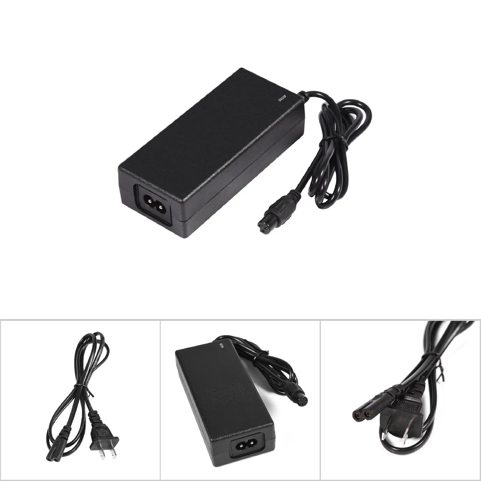 Safe Lithium Battery Charger for electric Scooter  US/UK/EU Plug