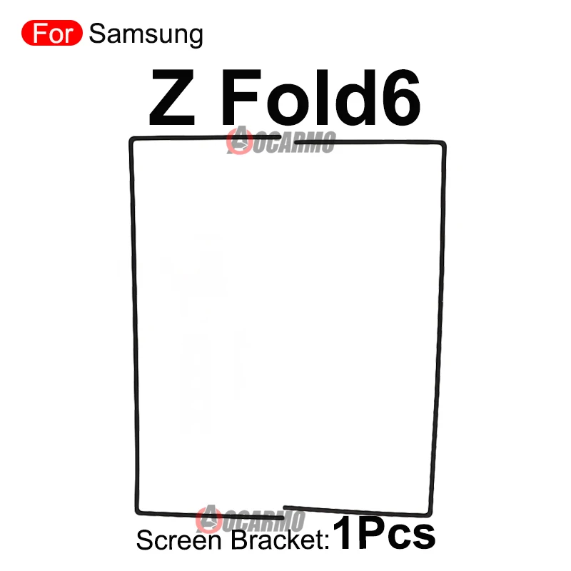 สําหรับ Samsung Galaxy Z Flip 5 พับ 3 4 5 6 Flip6 Z Flip4 ด้านหน้าขาตั้งกลางกรอบจอแสดงผล LCD วงเล็บพลาสติก Hoder