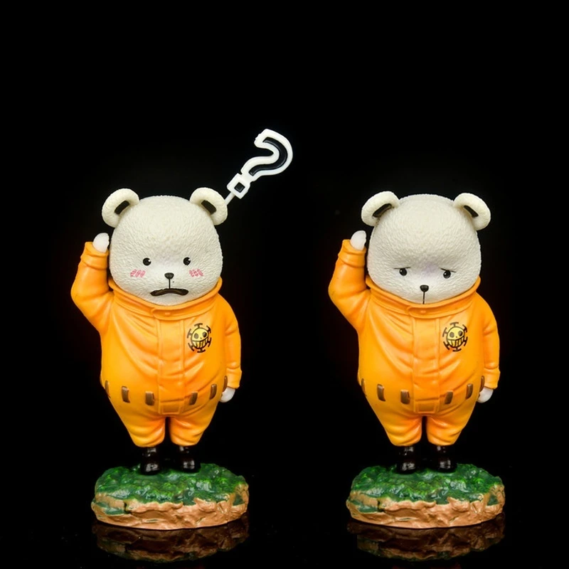 

One Piece GK Cute Series Question Mark Bepo Bear Face Change Resonance Figure Q Version Car Ornament