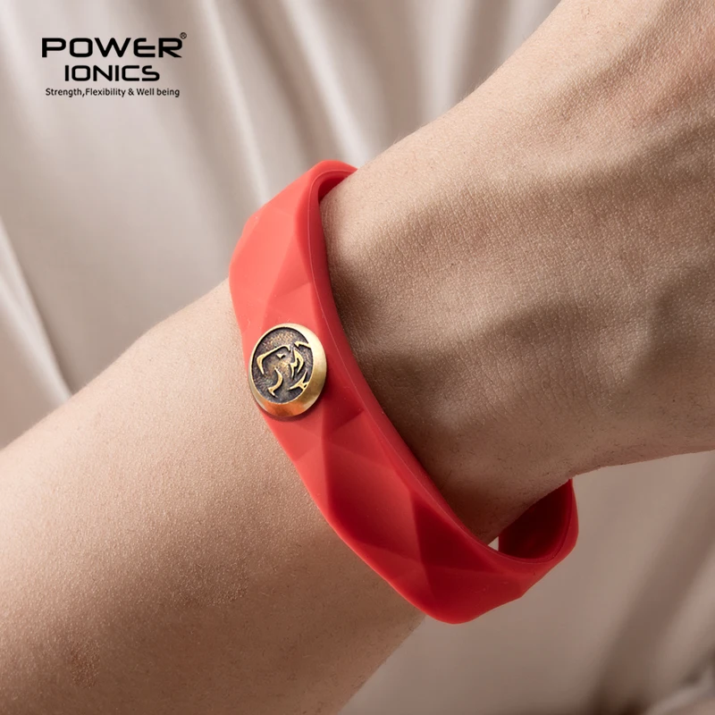 Power Ionics CNY 12 Zodiacs Waterproof 3000 Anions Sports Fashion Bracelet Free Customs Engrave