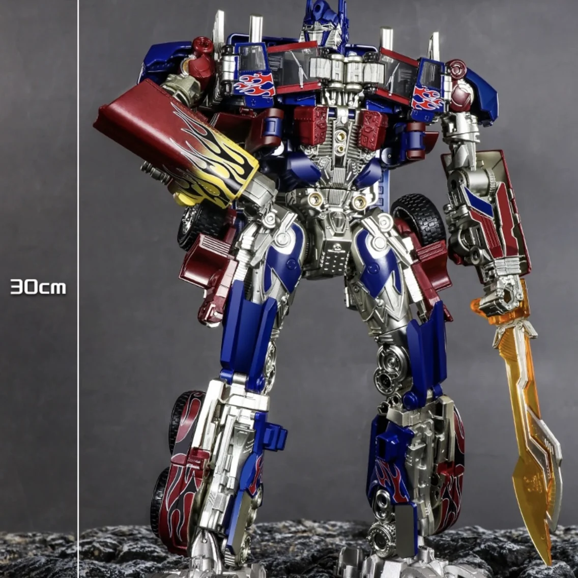 In Stock 30CM Transformation Robot Toys SS05 Commander O.p Alloy Robot Jetfire Autobots SS-05 Figuras Model Kids Gift