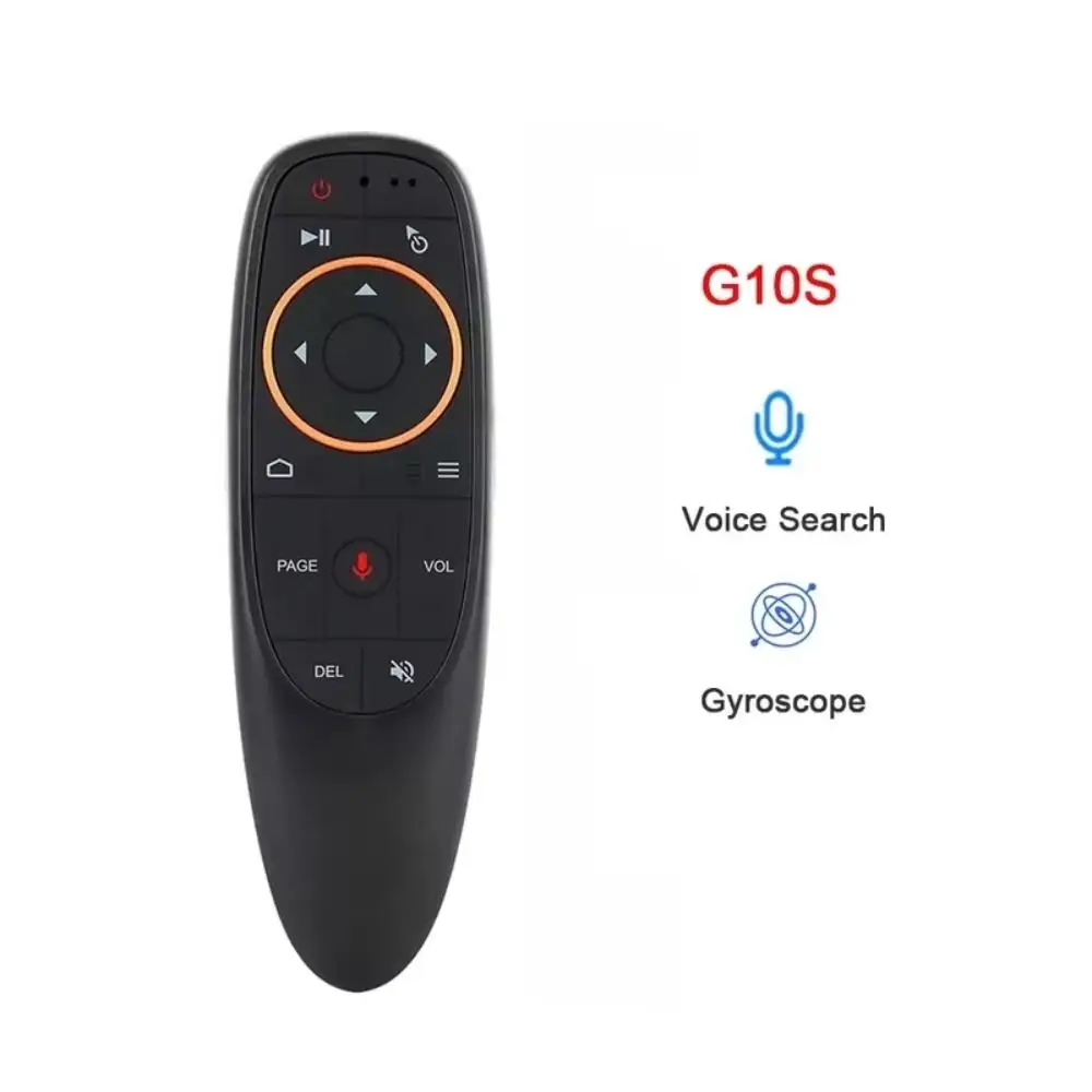

Durable G10S Air Mouse Voice Remote Control Universal Voice Command 2.4G Wireless Remote Remote Control for Android TV Box