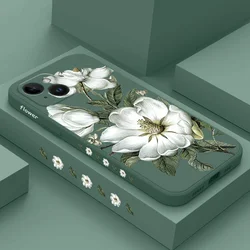 Wild Flowers Phone Case For iPhone 15 14 13 12 11 Pro Max Mini X XR XS SE2020 8 7 Plus 6 6S Plus Cover