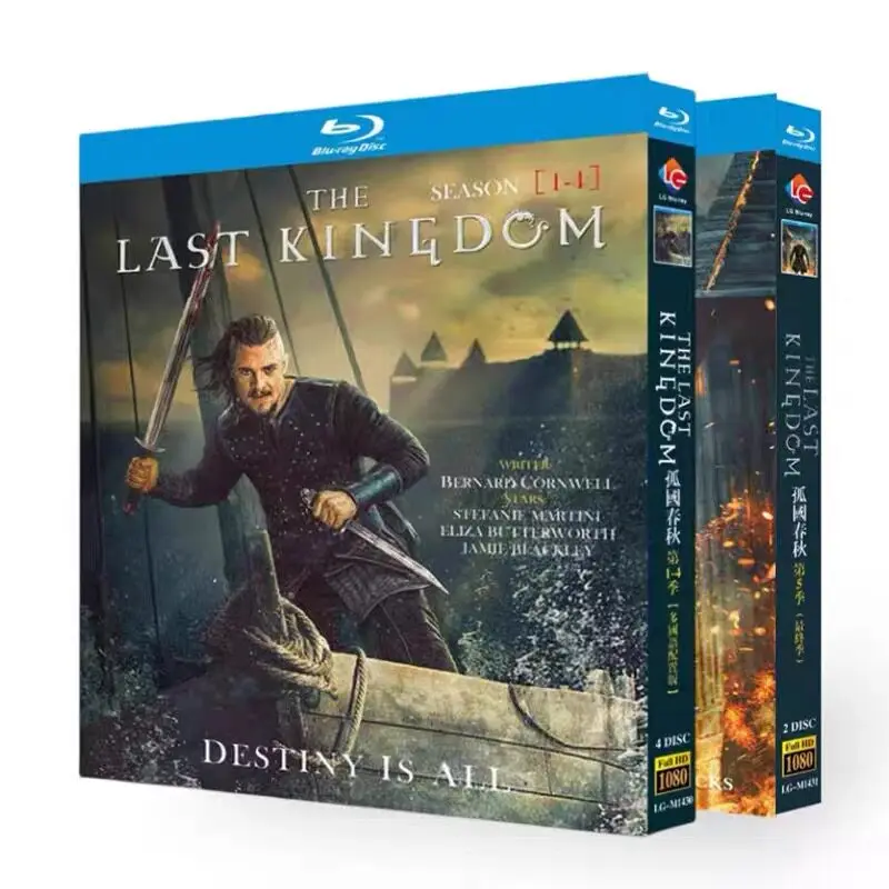 

BBC The Last Kingdom Seasons 1–5 Blu-ray High Definition British TV Series Box Set with English and Traditional Chinese