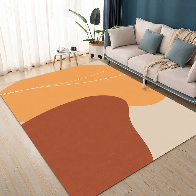 Nordic Living Room Carpet, Large Area, Coffee Table Rugs, Bedside Floor Mats, Non-Slip Carpets, Bedroom Decoration, Kitchen