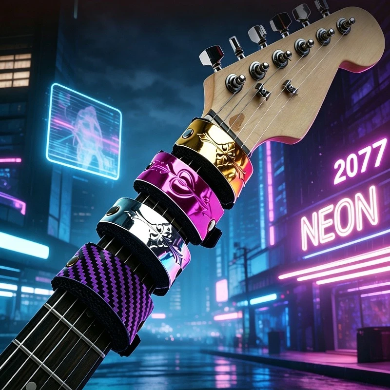 Adjustable Guitar Beam Tape Thickened Guitar Stop Soundband Mute Noise Reduction Bass Damper Stringed Instruments Accessories