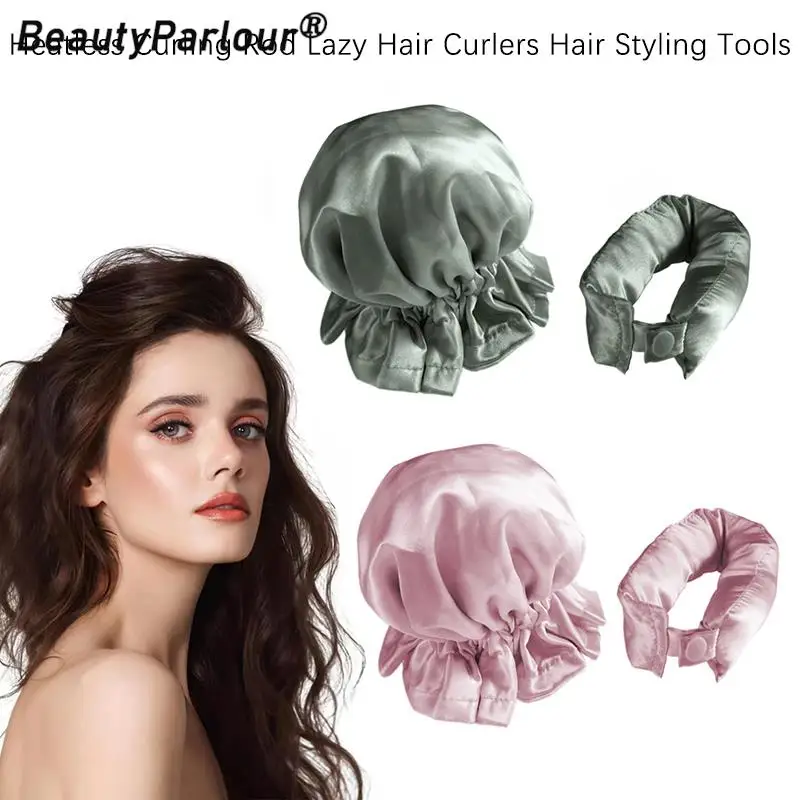 

Heatless Curling Rod No Heat Hair Curler Silk Curls Soft Hair Rollers Sleeping Headband Lazy Hair Curlers Hair Styling Tools