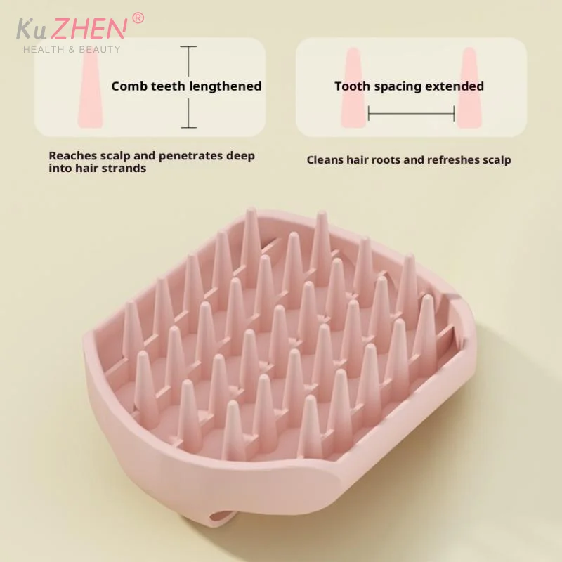 

Щетка для шампуня, массажная расческа для кожи головы с ручкой, расческа для мытья волос, массажная щетка для тела, щетка для ванны, душа, салонный парикмахерский инструмент