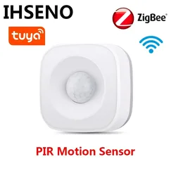 Tuya WIFI/Zigbee Sensor de movimiento PIR inteligente Detector Sensor de movimiento aplicación Smart Life sistema de automatización del hogar inalámbrico