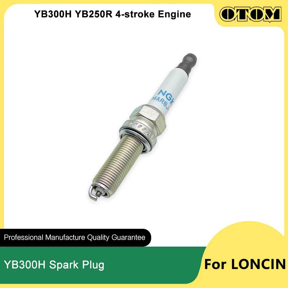 

OTOM YB300H YB250R Motorcycle Spark Plug Engine Ignition Sensor For LONCIN KEWS K23 HENGJIAN 4-stroke Motocross Accessories Part