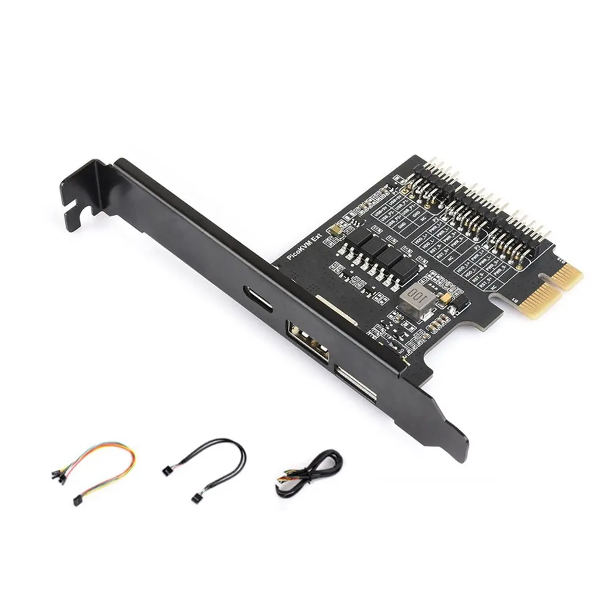 SCLS  Ext PCIe Expansion Board PCIe USB Remote Power Management for Server Industrial Computer DIY