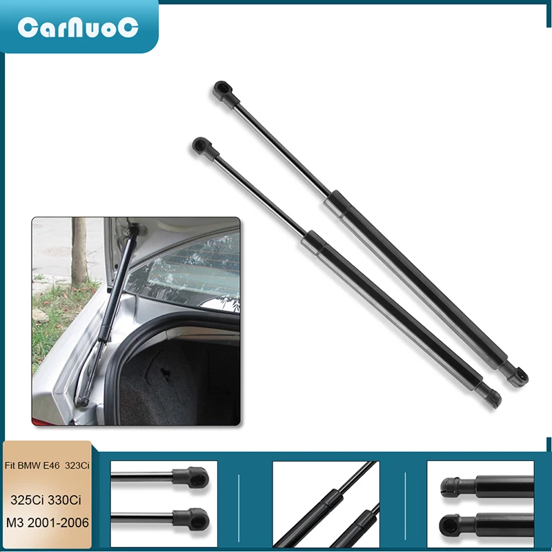 

2Px Pneumatic strut for BMW E46 323Ci 325Ci 330Ci M3 2001-2006 Convertible Rear trunk lift support Pneumatic strut 51248227895