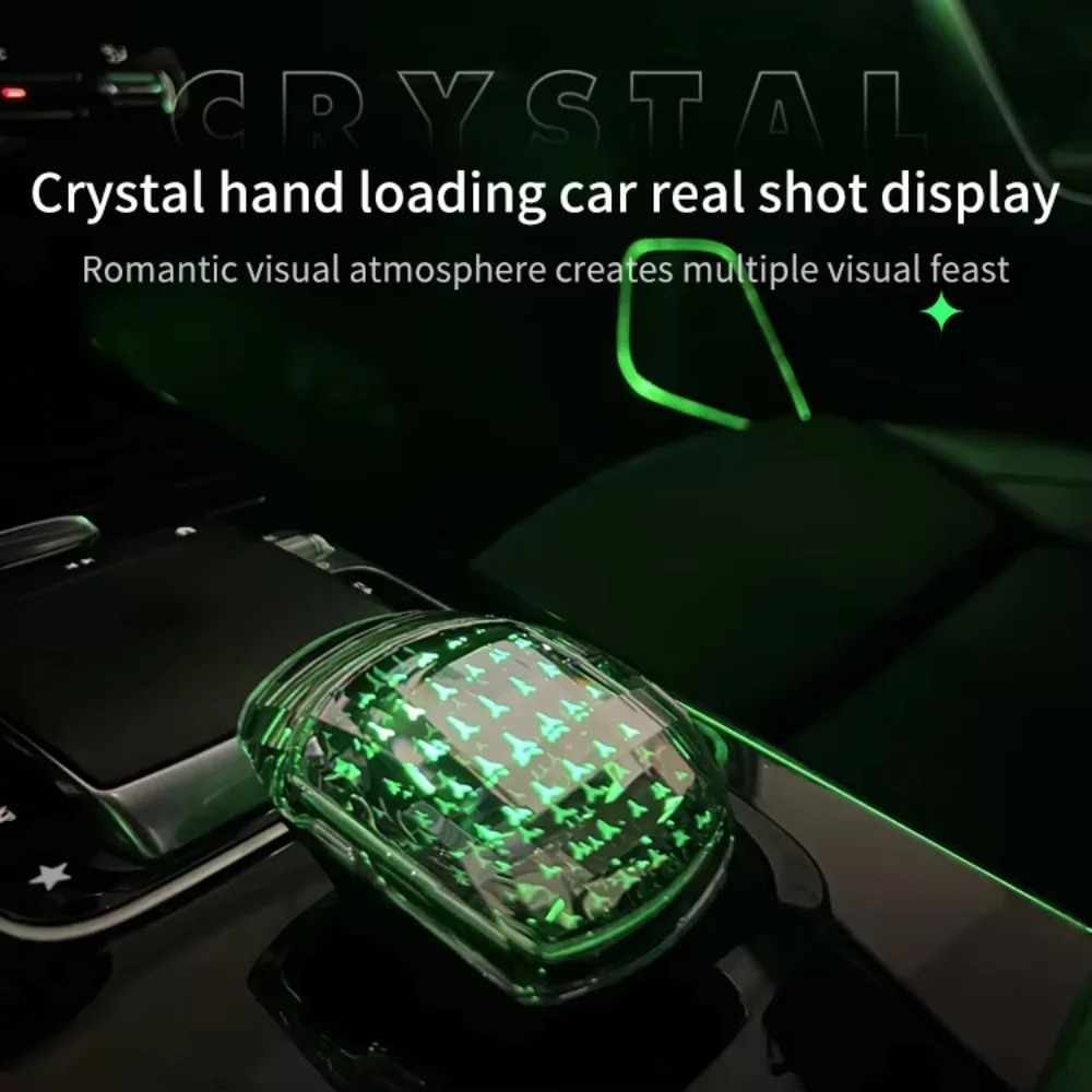 

Crystal Handle Gear Shift Knob for Mercedes-Benz GLE/GLS-class W167, A 177, CLA 118, GLA GLB247 Automatic Transmission