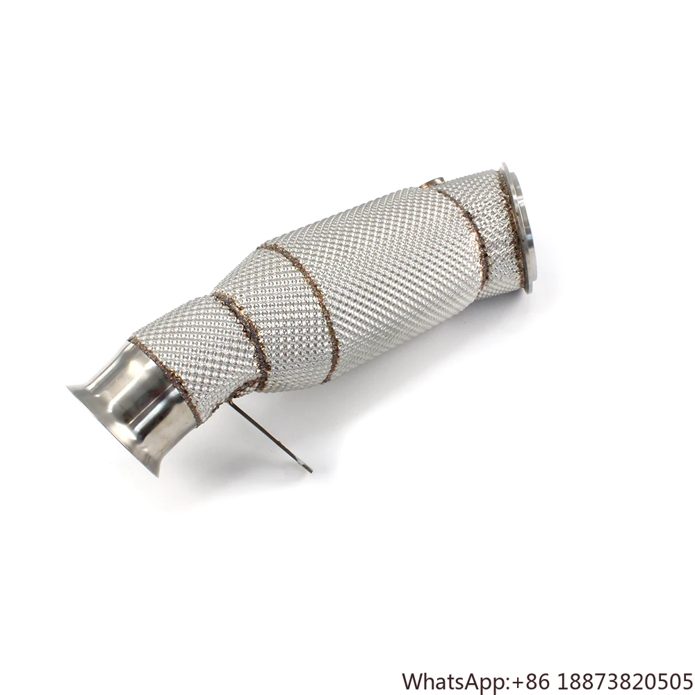 

Выхлопная труба для BMW M235i N55 3.0T 2014-2016, прижимные трубы, выхлопные трубы автомобиля с высоким расходом