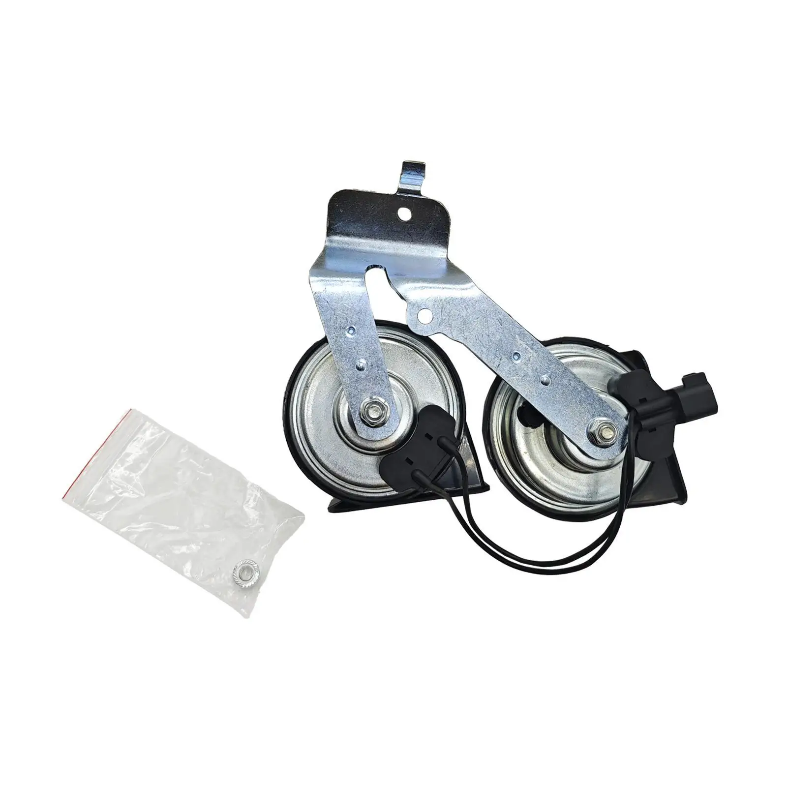 Dual High Low Note Electronic Horn Replacement CJ5Z-13832-a High Performance Easy to Install Automotive Accessories Metal