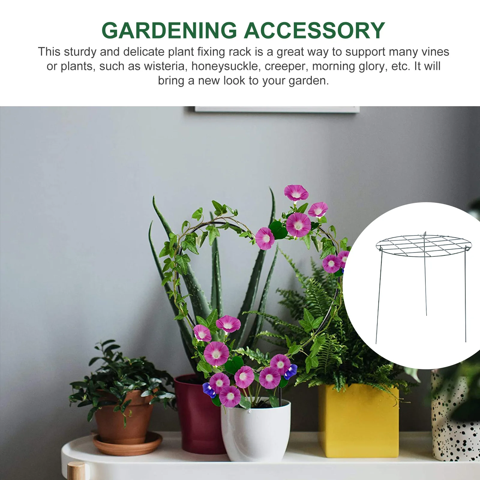 

2pcs Climbing Rack For Strawberries Plant Gardening Support Pole Vertical Growth Air Circulation Improvement Tool