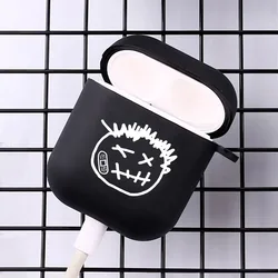 Cool Cactus Airpod Case Jack Black and White Earphone Cover for AirPods 2 3 Pro 2nd Generation Case Gift for Boys Boyfriends
