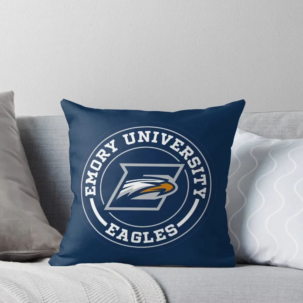 Emory University Eagles Circle Throw Pillow Luxury Living Room Decorative Cushions christmas decorations for home 2025 pillow