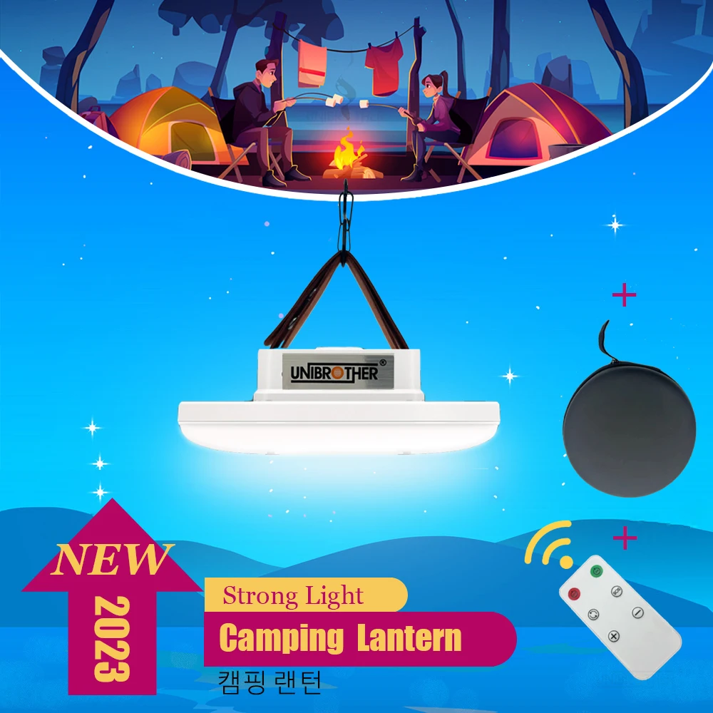 

13500mAh LED Rechargeable Camping Lantern with Magnet Strong Light Zoom Portable Flashlights Tent Lights Work Repair Lighting