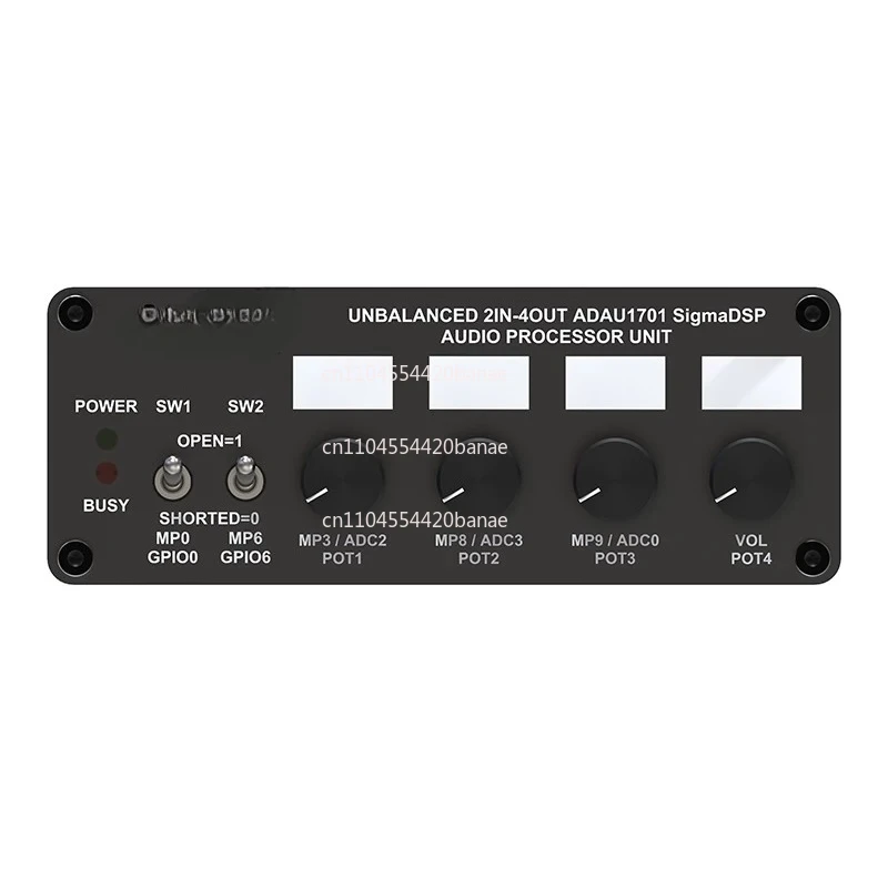 ADAU1701 2.1 4.0 DSP Audio Processing Front-stage Signal Board 2 in 4 out Electronic Two-way Subwoofer