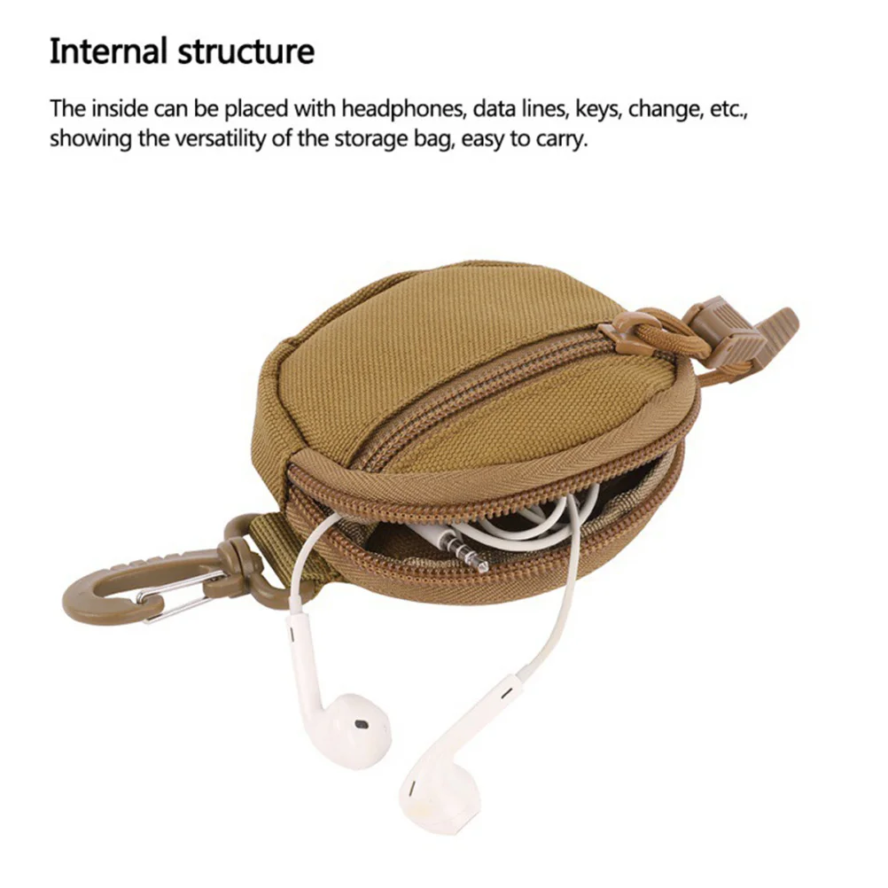Durable Key Pouches Waterproof Storage Bag for Men Women Students Easy Closure Dust Water Protection Portable Key Pouches